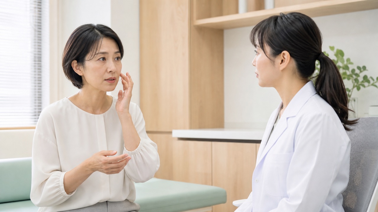 皮膚症状について皮膚科医へ早めに相談する患者