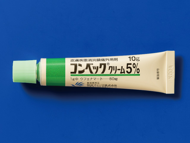 コンベッククリーム5% 10gチューブの公式製品写真