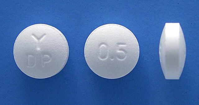 デパス錠0.5mg PTPシートの公式製品写真