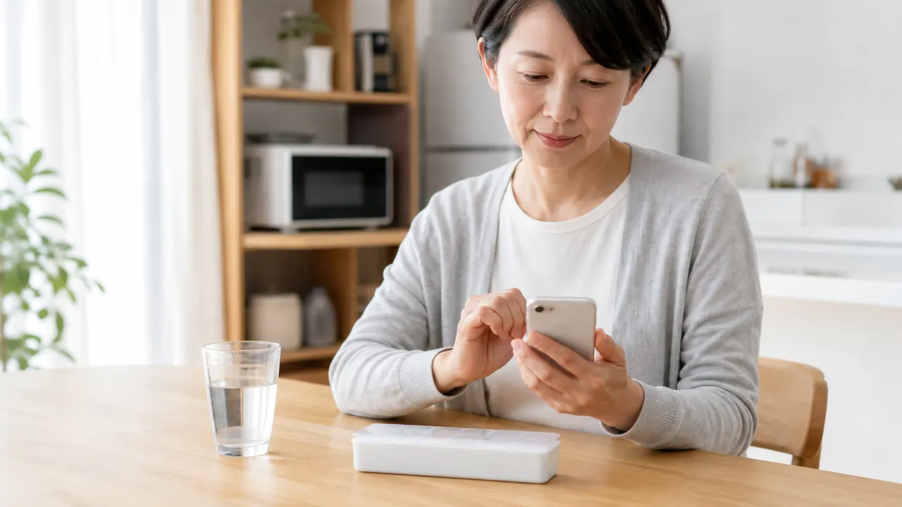 処方に沿ってリピトールを継続する日常生活のイメージ