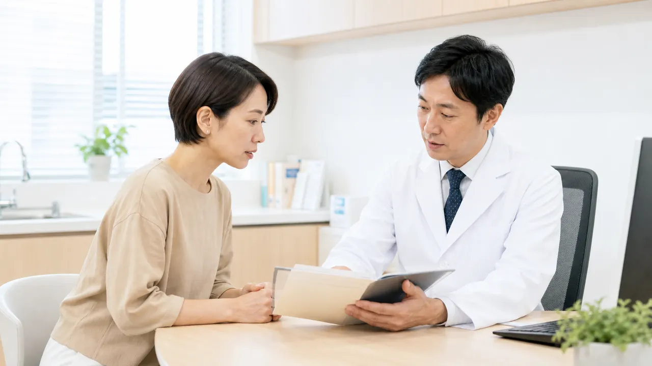 消風散の治療相談イメージ 消風散の適応と服用について皮膚科医へ相談するイメージ