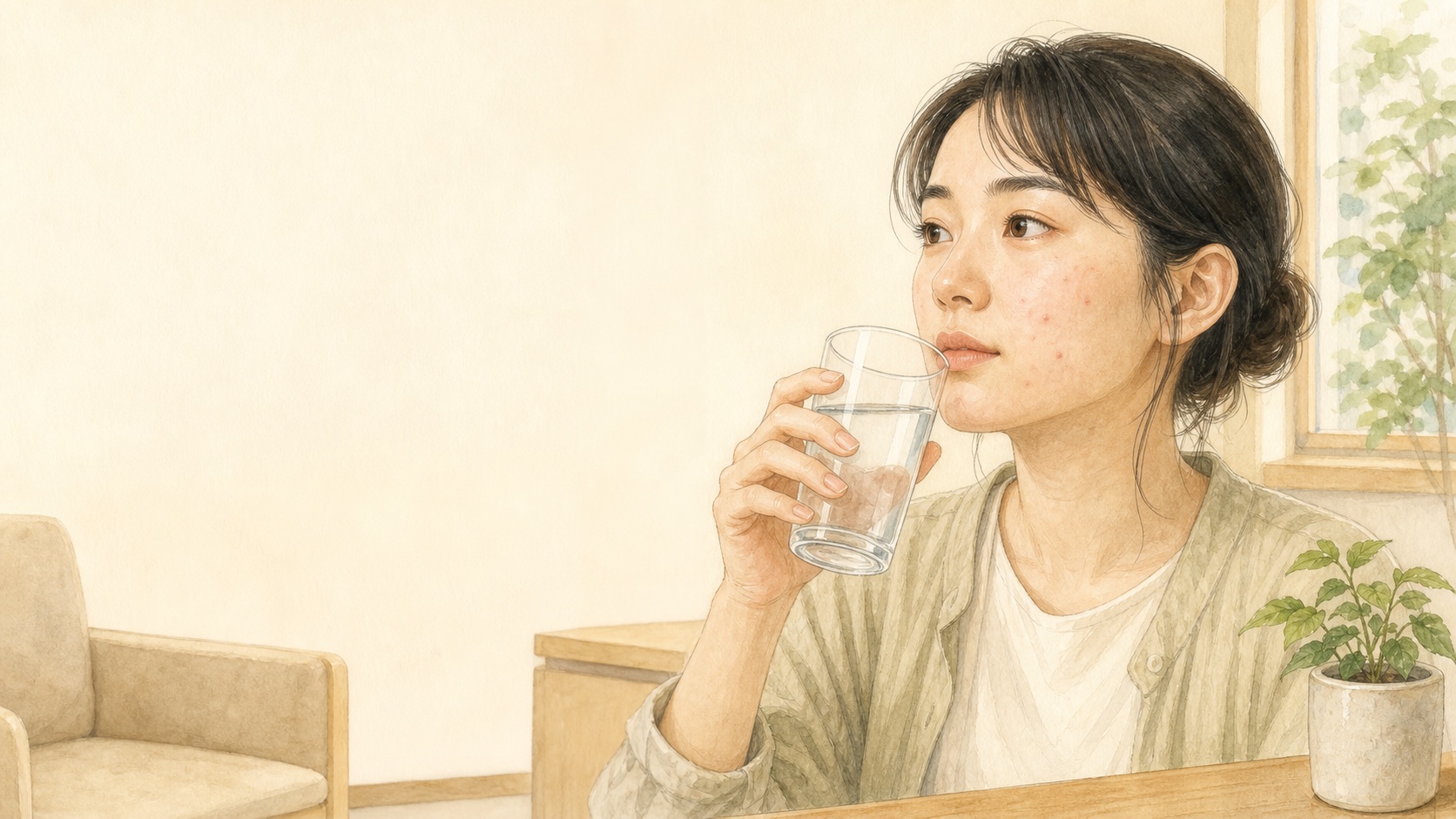 動悸 水を飲むと 治る