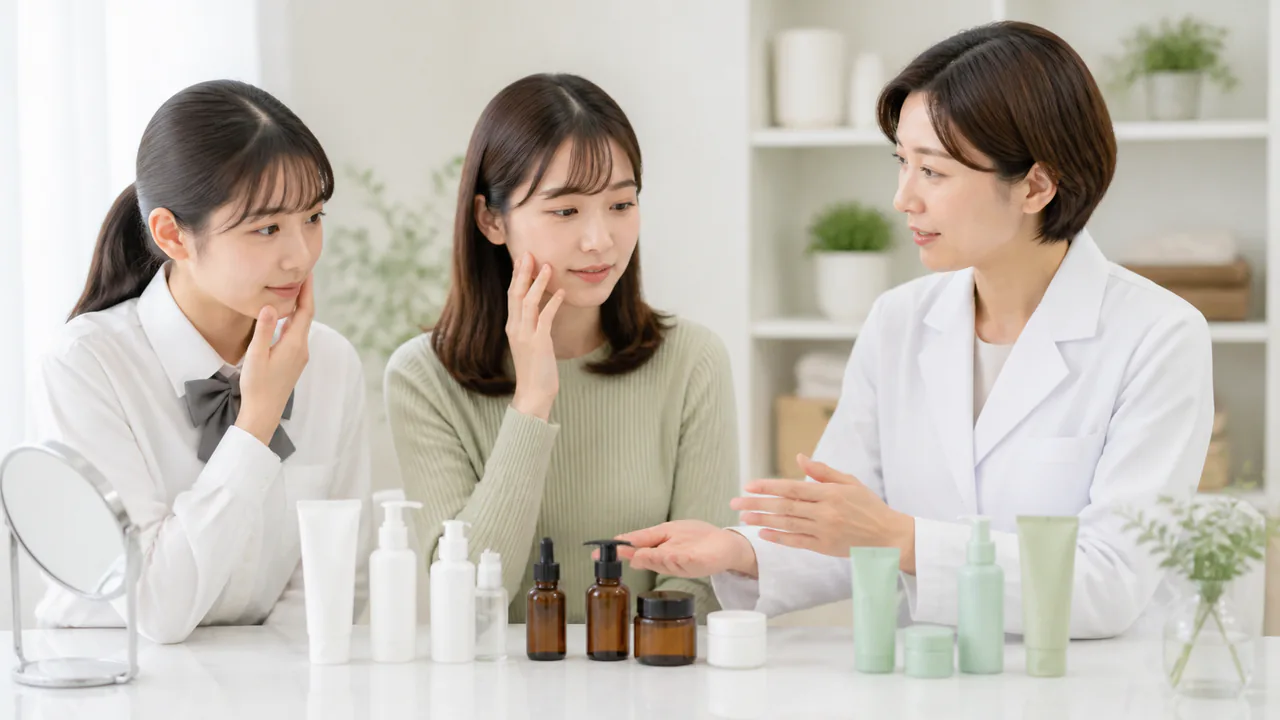 年齢に応じたニキビ治療とスキンケア製品の選択肢