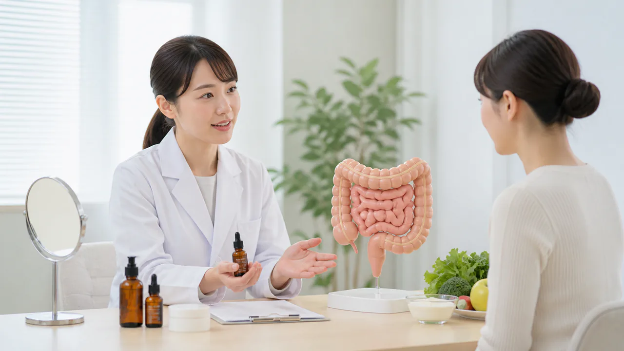 専門的なニキビ治療と腸内環境アプローチを組み合わせた相乗効果