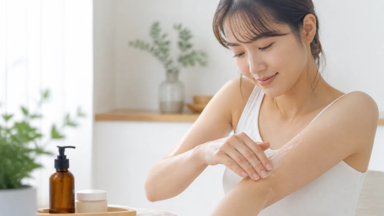 アトピー性皮膚炎の乾燥肌に潤いを与えるヘパリン類似物質の保湿効果