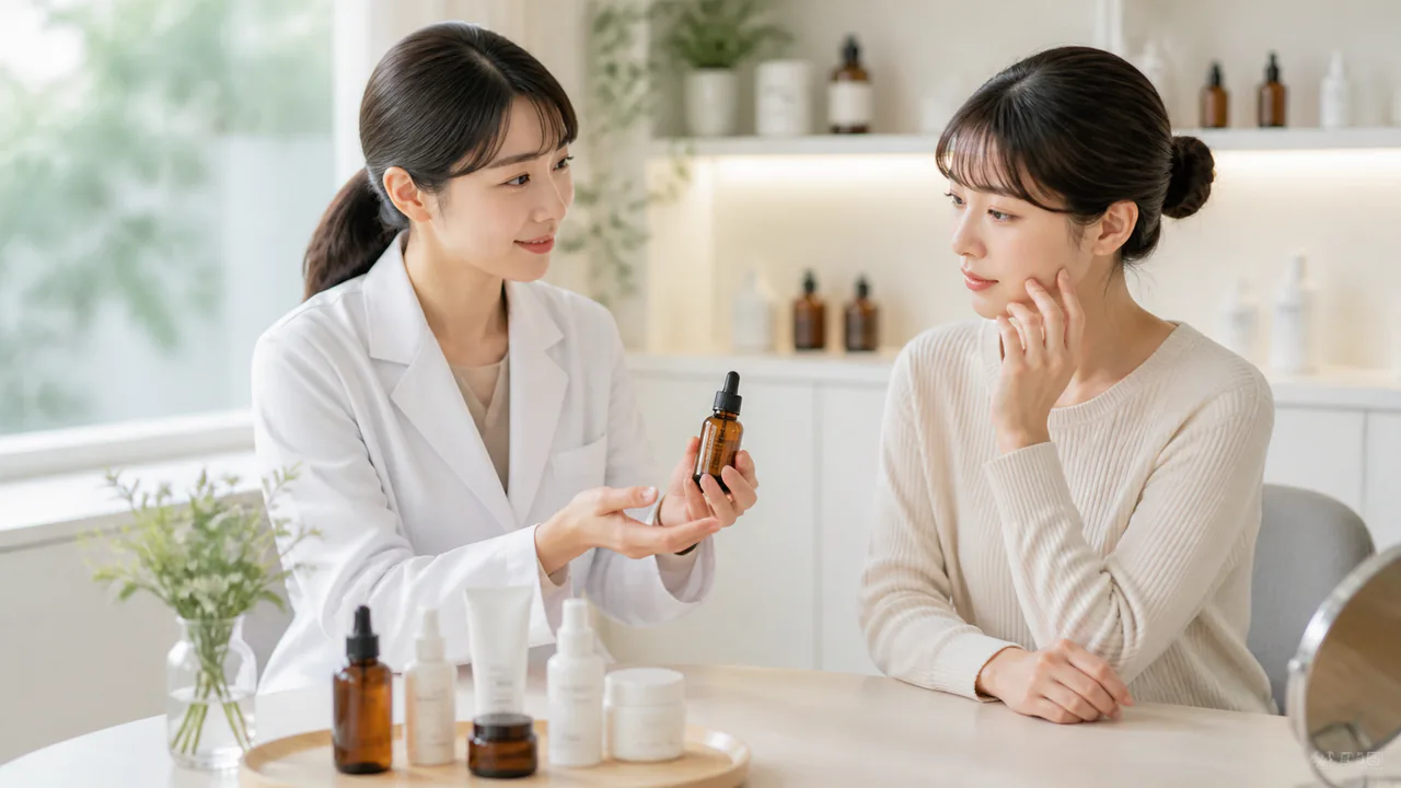 乾燥肌、敏感肌、ニキビ肌など多様な肌悩みに対応する処方スキンケア