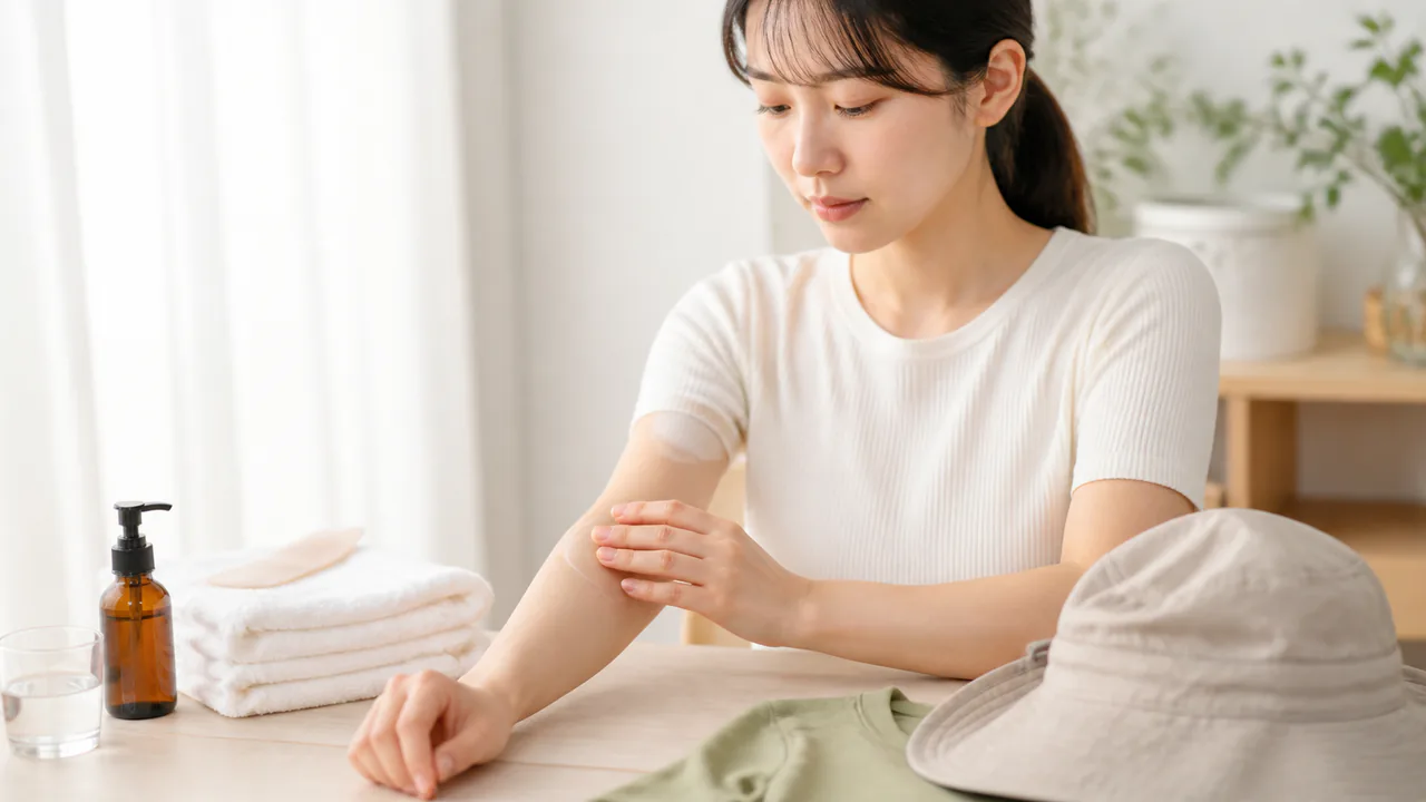 傷跡がケロイドや肥厚性瘢痕にならないための予防策の例