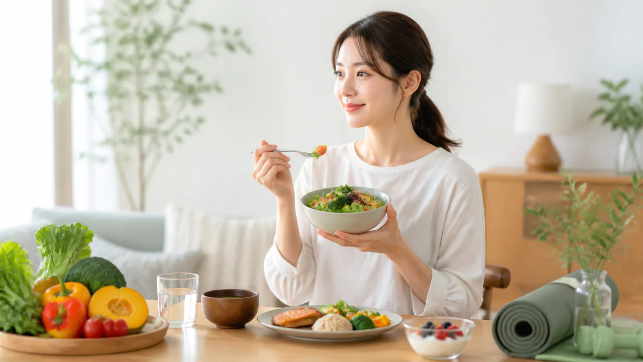 健康的な肌を保つためのバランスの取れた食生活と生活習慣