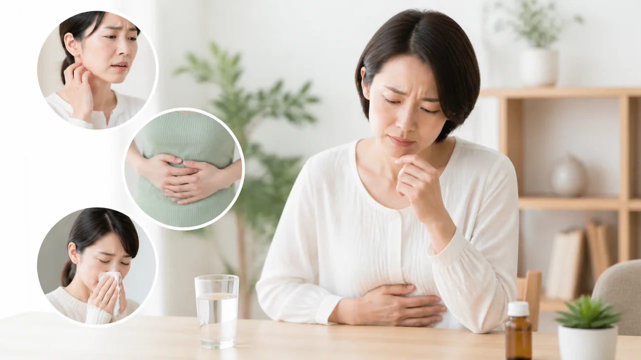香蘇散服用時の注意点と副作用のリスク、消化器症状やアレルギー反応