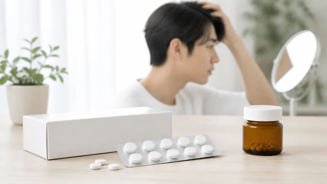 プロペシア(フィナステリド)の錠剤とパッケージ、AGA治療薬の概要
