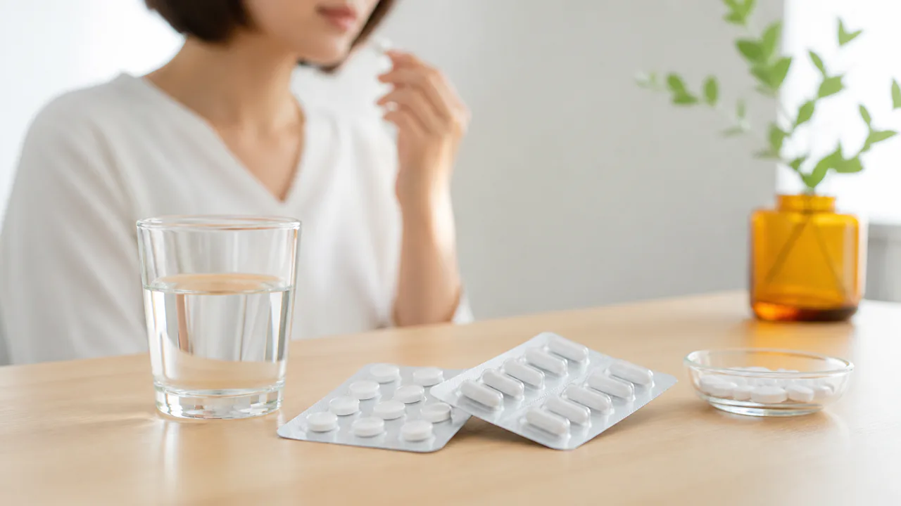 繰り返すじんましんの治療薬である抗ヒスタミン薬やステロイドの内服薬