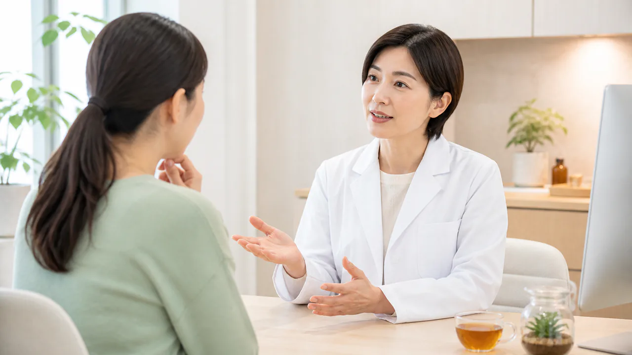 三黄瀉心湯について質問する患者と答える医師の対話。よくある疑問を解決。