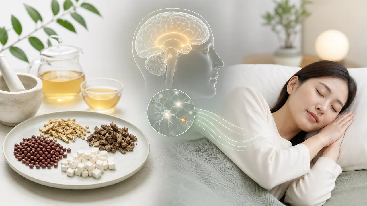 酸棗仁湯（ツムラ103）の生薬成分と不眠改善への作用メカニズムを解説
