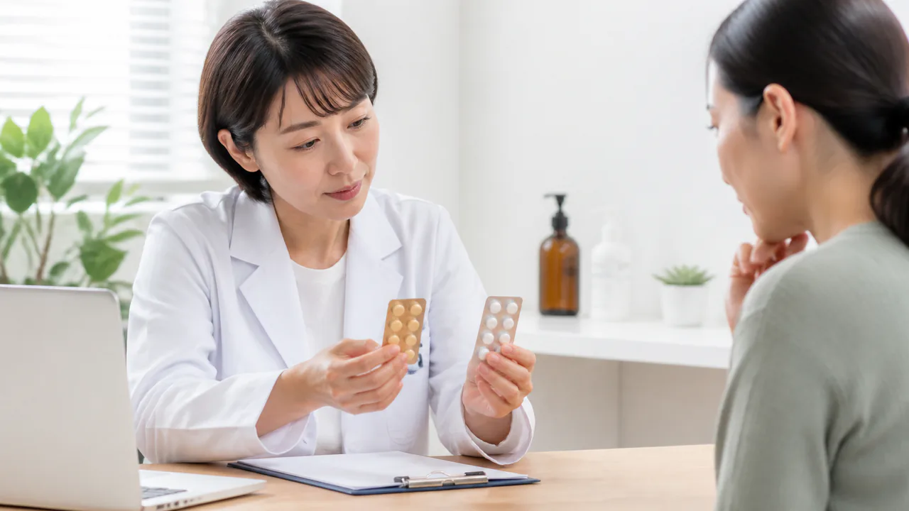 神秘湯のジェネリック医薬品と薬価について比較検討する様子